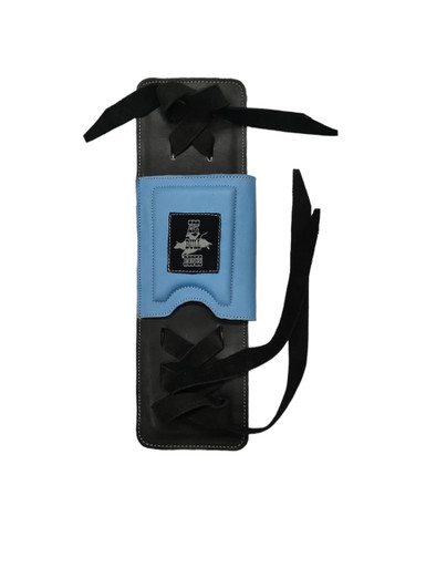 Premium Leather Bull Rope Pad - Blue | EPT Bull Ropes