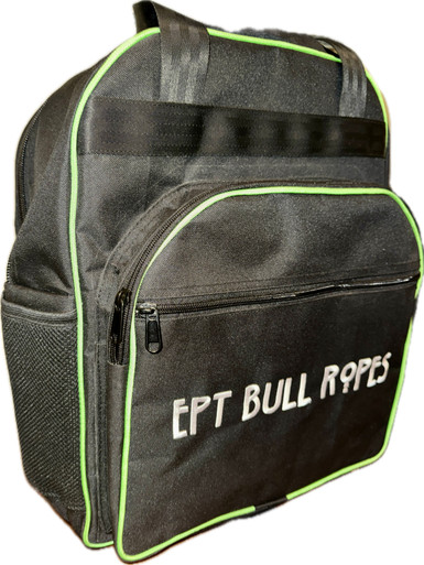 Black Green Youth Sling Backpack – EPT Bull Ropes Bag