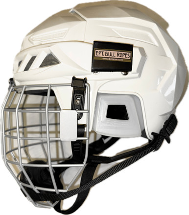 Bull Riding White Helmets | Rodeo Protective Gear – EPT Bull Ropes