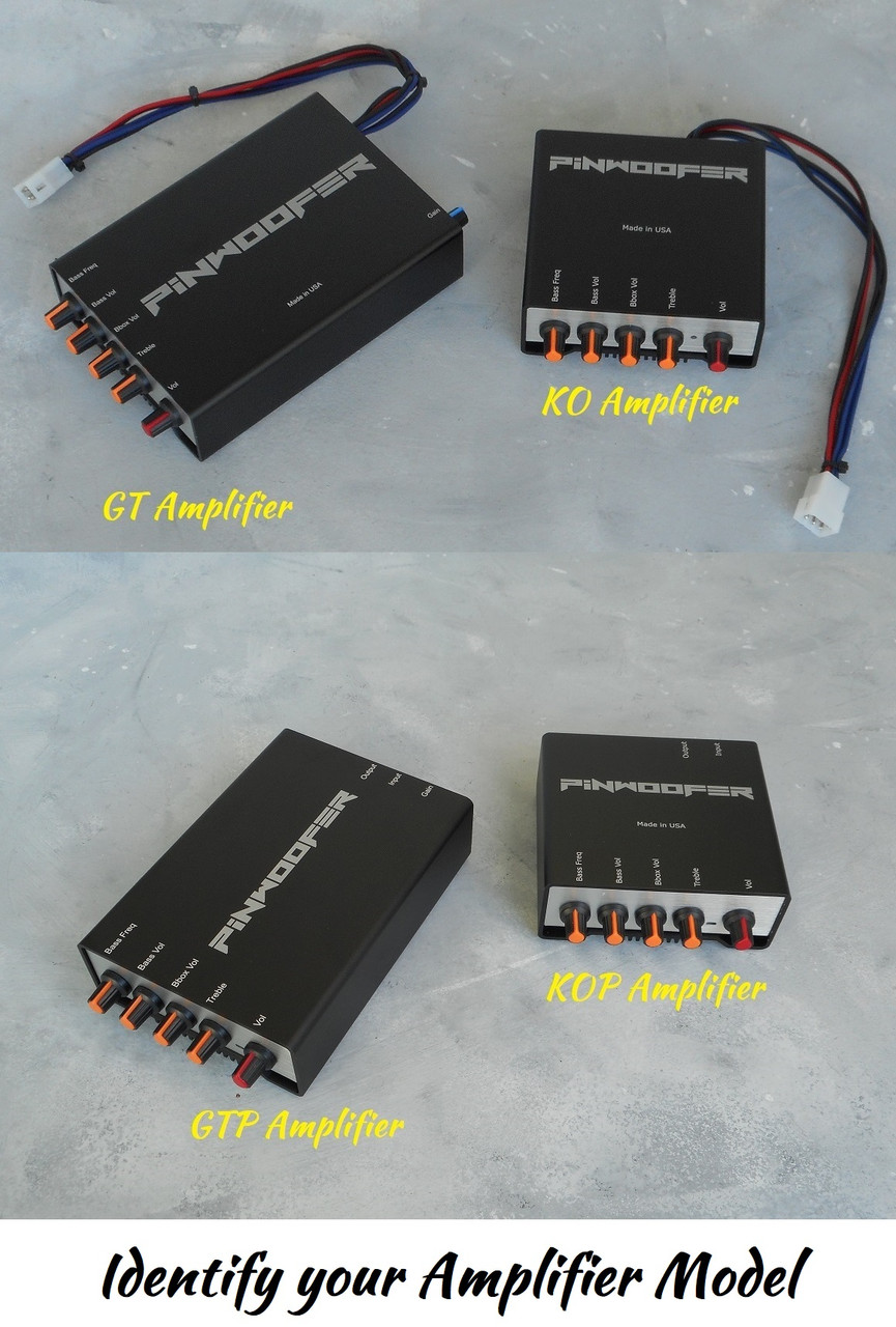 PinWoofer Bass Boost Unit