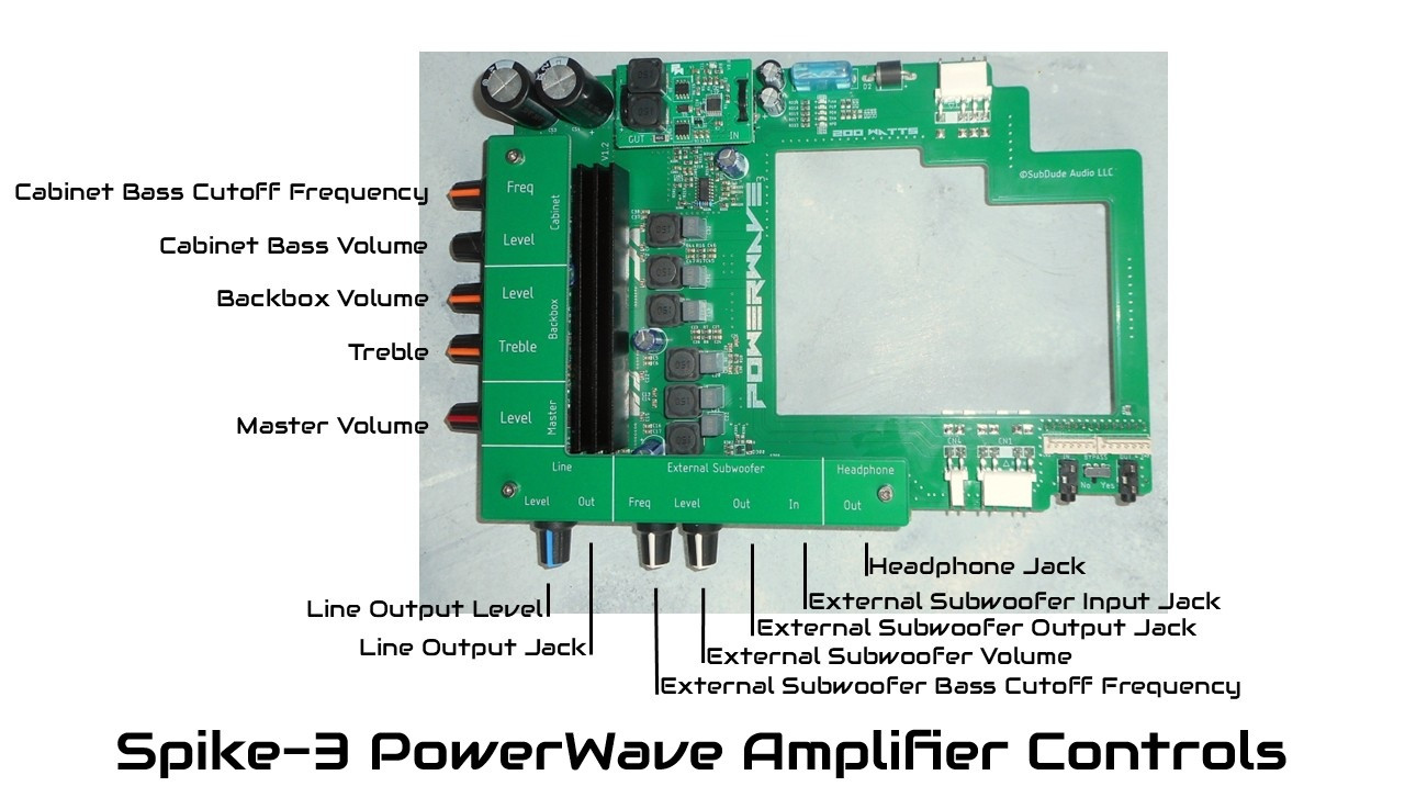 PinWoofer Stern Spike-3 PowerWave Amplifier