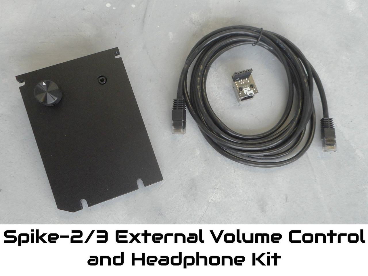 PinWoofer Spike-2-3 External Volume and Headphone Kit