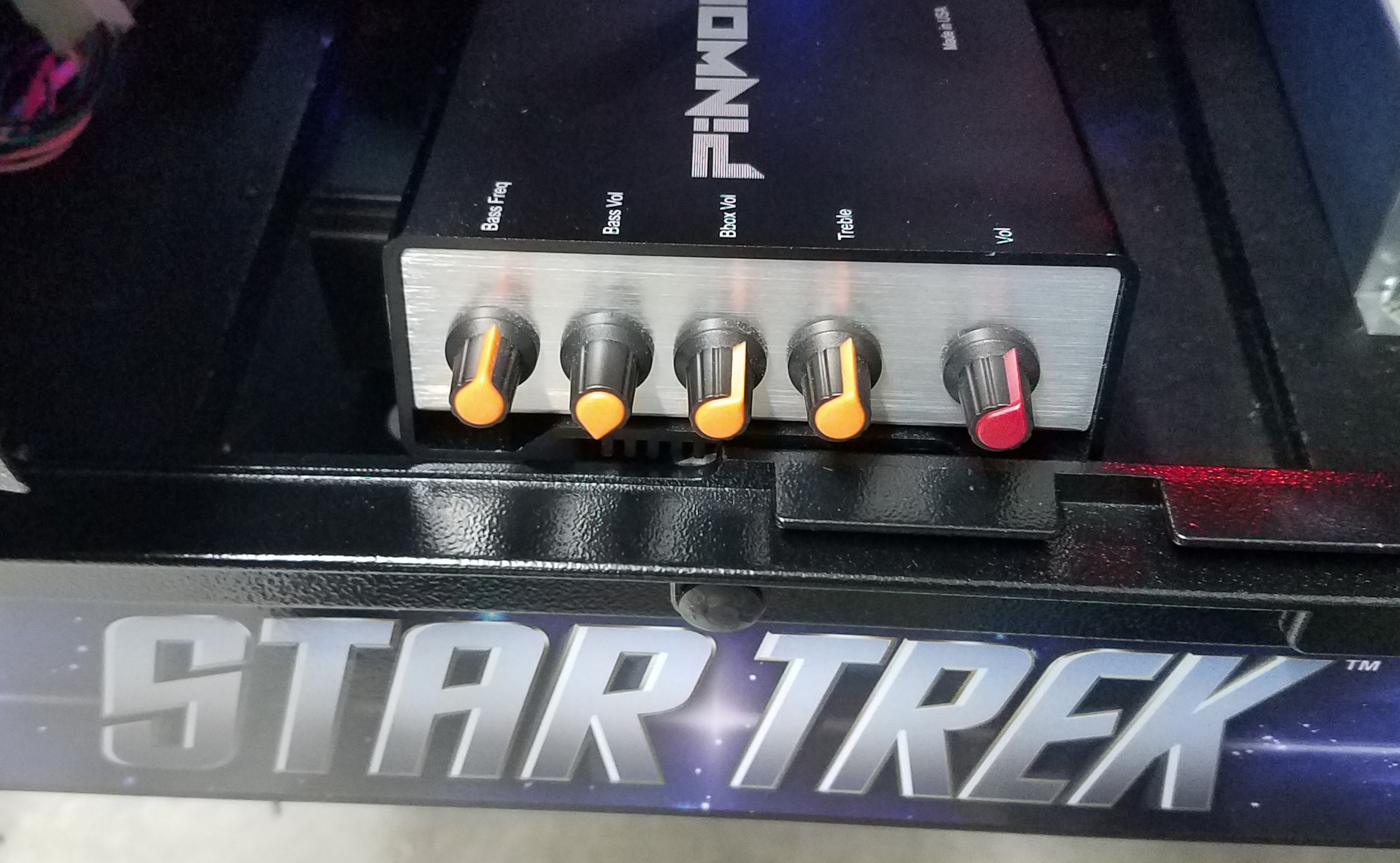 PinWoofer Stern SAM Star Trek Amplifier Settings PinWoofer