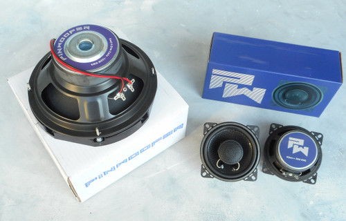 PinWoofer 4in 8in Stern Upgraded Speaker Pack