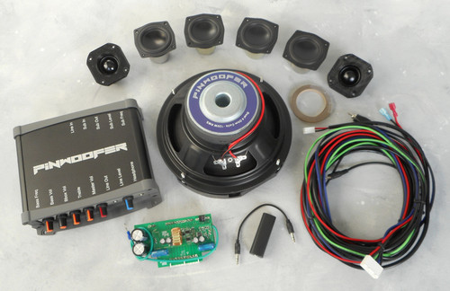 PinWoofer PowerWave Plus Pinball Audio Early Jersey Jack Super Kit