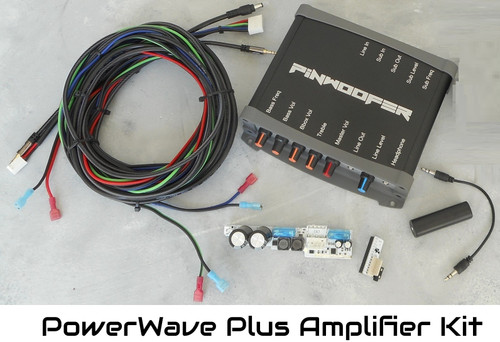 PinWoofer Spike-2 Pinball Audio PowerWave Plus Amplifier Kit