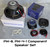 PinWoofer Spike-3 Pinball 8in 4in 1in Component Speaker Upgrade Speaker Set