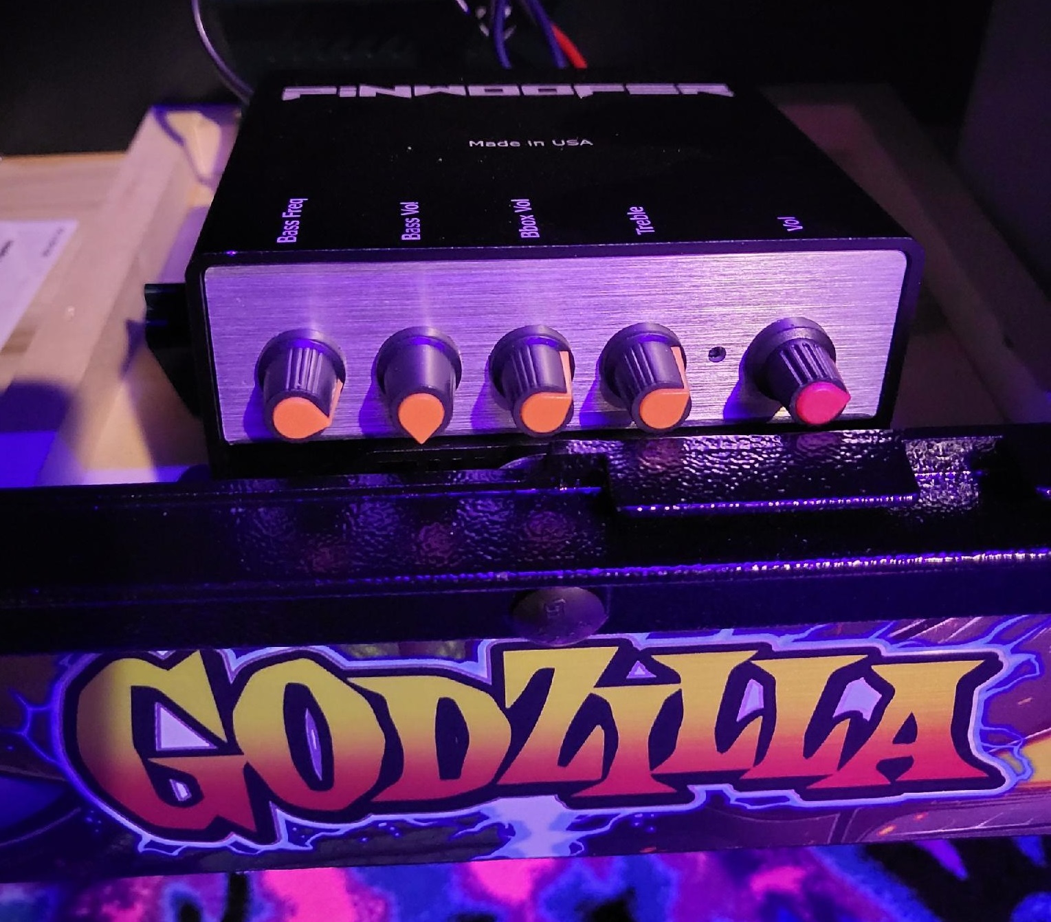 PinWoofer Stern Spike2 Godzilla Amplifier Settings PinWoofer