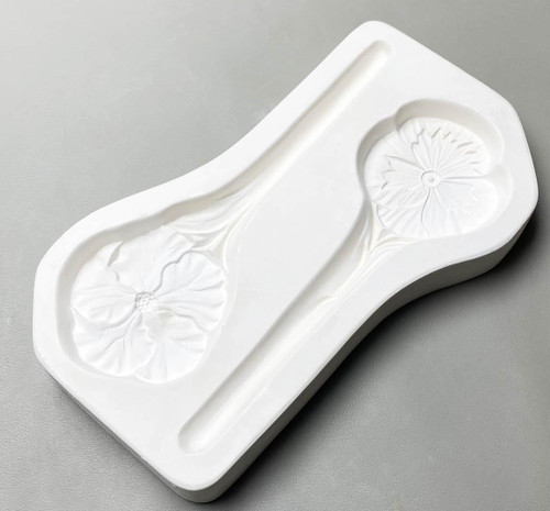 LF212 Pansy Hibiscus Stakes Glass Mold