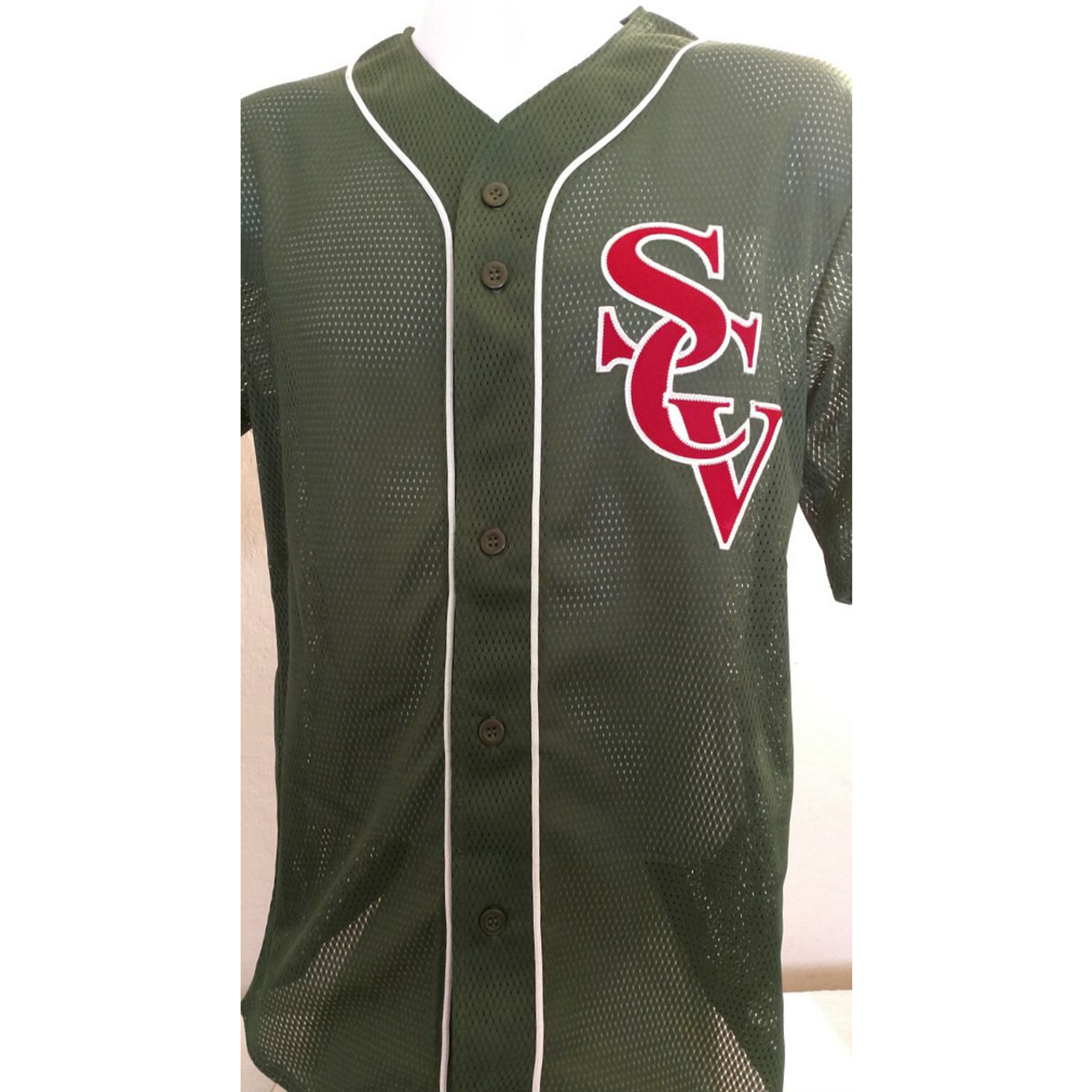 mesh baseball jerseys