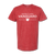 SCV Heather Red Logo T
