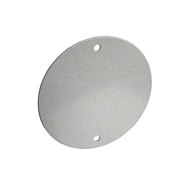 4" Weatherproof Round Blank Cover