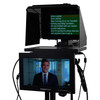 Flex Plus 16:9 12" RGB IPS | 3G-SDI | HDMI Teleprompter with Signal - Full Screen - Talent Monitor Teleprompter - Angled Signal