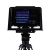 ProLine Plus 15MM Rail Mount 15" 16:9 Widescreen 400 NIT - 1000 NIT Side Inputs  3G-SDI | 4-Pin XLR Power | HDMI Auto-Reversing Monitor Teleprompter - MultiView TeleScroll Signal