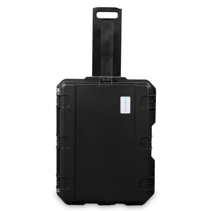 Prompter People - CASE-12 - Heavy Duty Teleprompter Hard Case, Configured - Top Handle Up