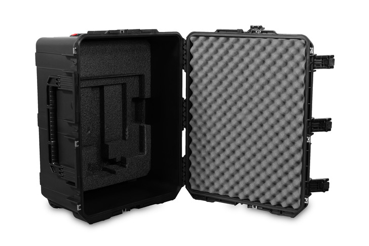 Prompter People - CASE-1519 - Heavy Duty Teleprompter Hard case, Configured - Opened