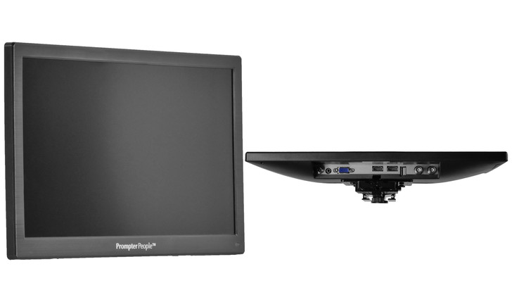Flex Plus 15.6" RGB IPS Panel Teleprompter Monitor Face and Inputs