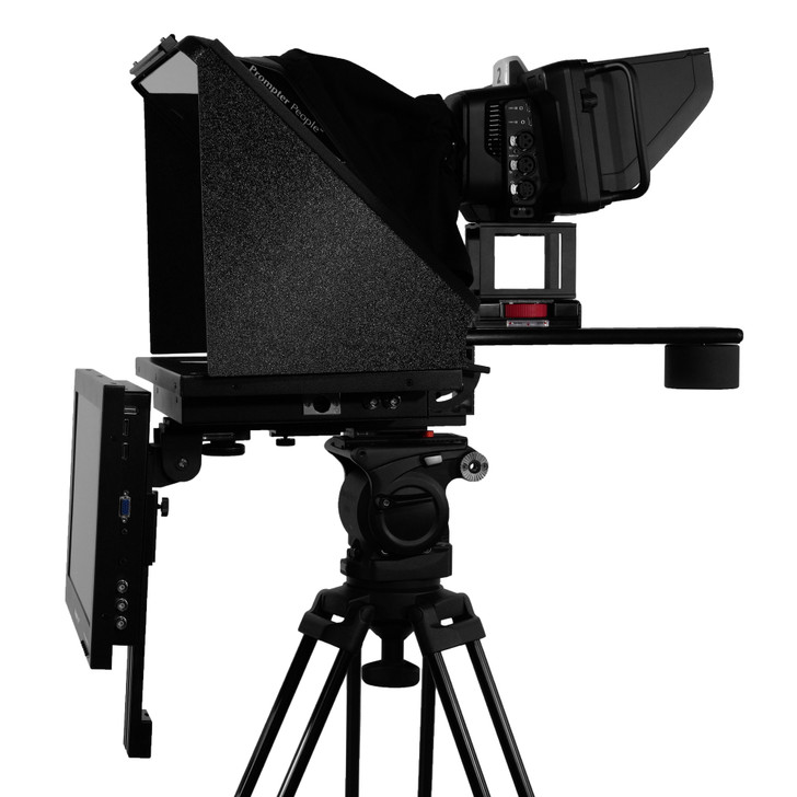 Flex Plus 16:9 15" RGB IPS | 3G-SDI | HDMI Teleprompter Side Angled - A