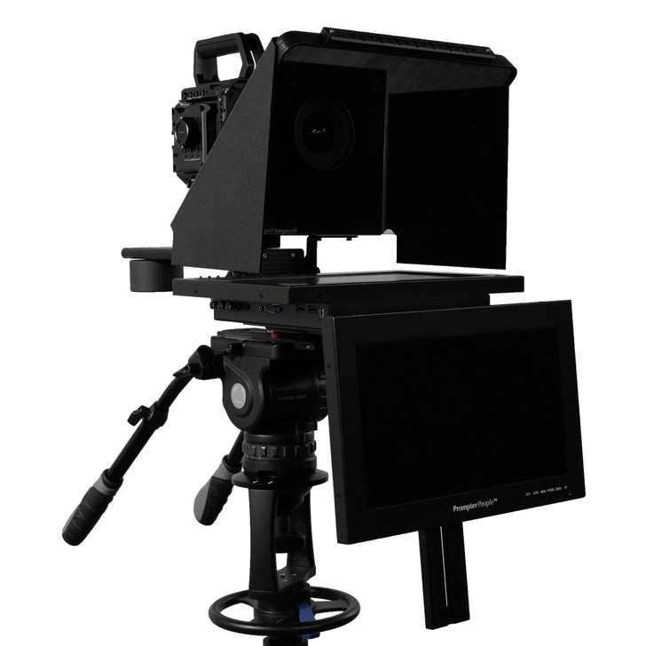 Flex Plus 16:9 12" RGB IPS | 3G-SDI | HDMI Teleprompter with Signal - Full Screen - Talent Monitor Teleprompter - B