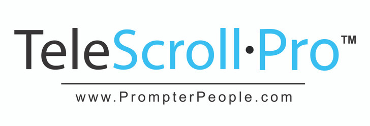 TeleScroll Pro Live Editing Professional Teleprompting Software