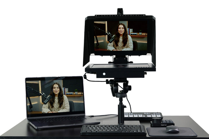 Desktop Upgrade Kit V2 for Prompter People 10" - 12" Teleprompters With Signal