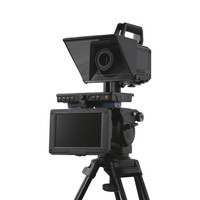 Pocket Cue V3 - 4K 1800 NIT HDMI Talent Monitor Model Teleprompter (Smartphone) Left Side BMD PYXIS