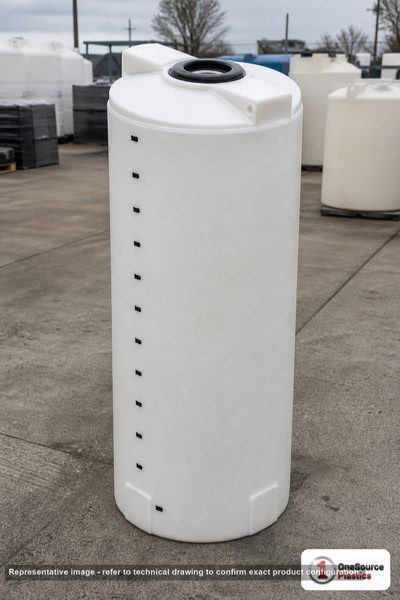 250 Gallon Vertical Liquid Storage Tank - Natural White (30" x 68"): Complete Buyer's Guide