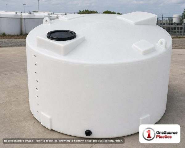 2000 Gallon Vertical Liquid Storage Tank - Natural White (93" x 80"): Complete Buyer's Guide