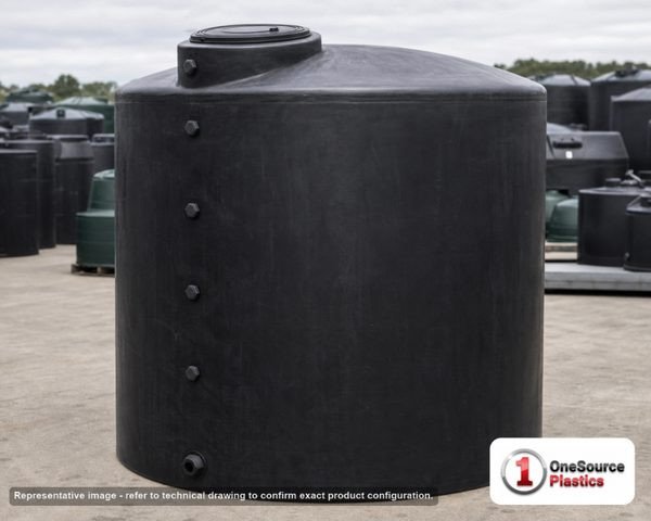 2500 Gallon Plastic Water Storage Tank - Black (102" x 79"): Complete Buyer's Guide
