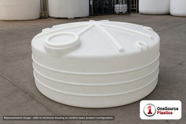1100 Gallon Vertical Liquid Storage Tank - Natural White (87" x 53") #42591: Complete Buyer's Guide