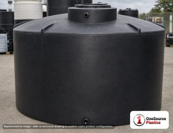 3000 Gallon Plastic Water Storage Tank - Black (95" x 109"): Complete Buyer's Guide