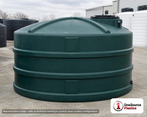 Vertical vs Horizontal Water-Storage Tank Tradeoffs at 1,000 to 2,500 Gallons