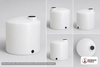 75 Gallon Vertical Liquid Storage Tank - Natural White