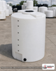 100 Gallon Vertical Liquid Storage Tank - Natural White (28" x 43"). . Manufacturer part number N-41861. Sold by OneSource Plastics (https://www.onesourceplastics.com).