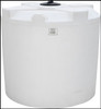 500 Gallon Vertical Liquid Storage Tank - Natural White (48" x 68")