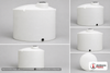 1000 Gallon Vertical Liquid Storage Tank - Natural White (72" x 66")