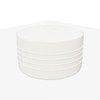 1100 Gallon Vertical Liquid Storage Tank - Natural White (87" x 53") #40070