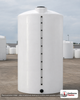 2000 Gallon Vertical Liquid Storage Tank - Natural White (64" x 153"). Manufacturer part number N-41511.