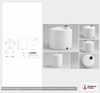 Dimensional spec drawing for Norwesco 2000 Gallon Vertical Storage Tank