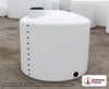 2100 Gallon Vertical Liquid Storage Tank - Natural White (87" x 89"). Manufacturer part number N-40178.