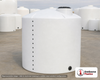 3000 Gallon Vertical Liquid Storage Tank - Natural White (102" x 93") #45246. Manufacturer part number N-45246.