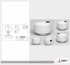 Dimensional spec drawing for Norwesco 550 Gallon Cone Bottom Tank (72" L x 72" W x 47" H)