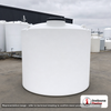 1720 Gallon 15 Degree Cone Bottom Tank. 1720 gallon capacity; Polyethylene; White; dimensions 78.0in H x 91.0in W x 91.0in L; 274.0 lb empty; 1.5 specific gravity rating; fittings: 2; max temp 120 deg  F / 48 deg  C; 3 Year Warranty. Manufacturer part number 44337. Manufactured by Norwesco. Sold by OneSource Plastics (https://www.onesourceplastics.com).