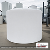 3000 Gallon 30 Degree Cone Bottom Tank - Natural White (95" x 123"). 3000 gallon capacity; Polyethylene; White; dimensions 123.0in H x 96.0in W x 96.0in L; 445.0 lb empty; 1.5 specific gravity rating; fittings: 2"; max temp 120 deg  F / 48 deg  C; 3 Year Warranty. Manufacturer part number 40170. Manufactured by Norwesco. Sold by OneSource Plastics (https://www.onesourceplastics.com).