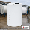 6000 Gallon 15 Degree Cone Bottom Tank. 6000 gallon capacity; Polyethylene; White; 195" H x 102" W x 102" L; fittings: 3"