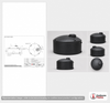Snyder Industries 1100 Gallon Plastic Vertical Water Storage Tank in Black