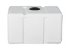 Norwesco 100 Gallon Plastic Portable Loaf Utility Tank in White