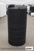 Norwesco 2000 Gallon Vertical Liquid Storage Tank in Black. . Manufacturer part number N-47888. Sold by OneSource Plastics (https://www.onesourceplastics.com).