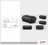 Dimensional spec drawing for Norwesco 2635 Gallon Elliptical Leg Tank (140" L x 90" W x 72" H)