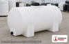 Norwesco 65 Gallon Horizontal Leg Tank in White. Manufacturer part number N-45191.
